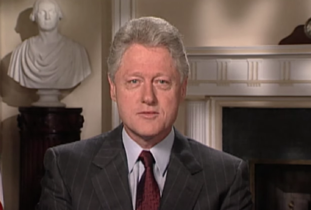 Bill Clinton Reads Concord Hymn