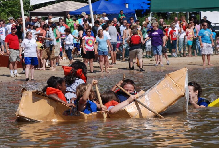 Cardboard Boat