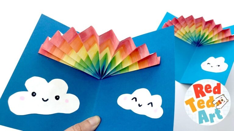 Pop-up Rainbow Card