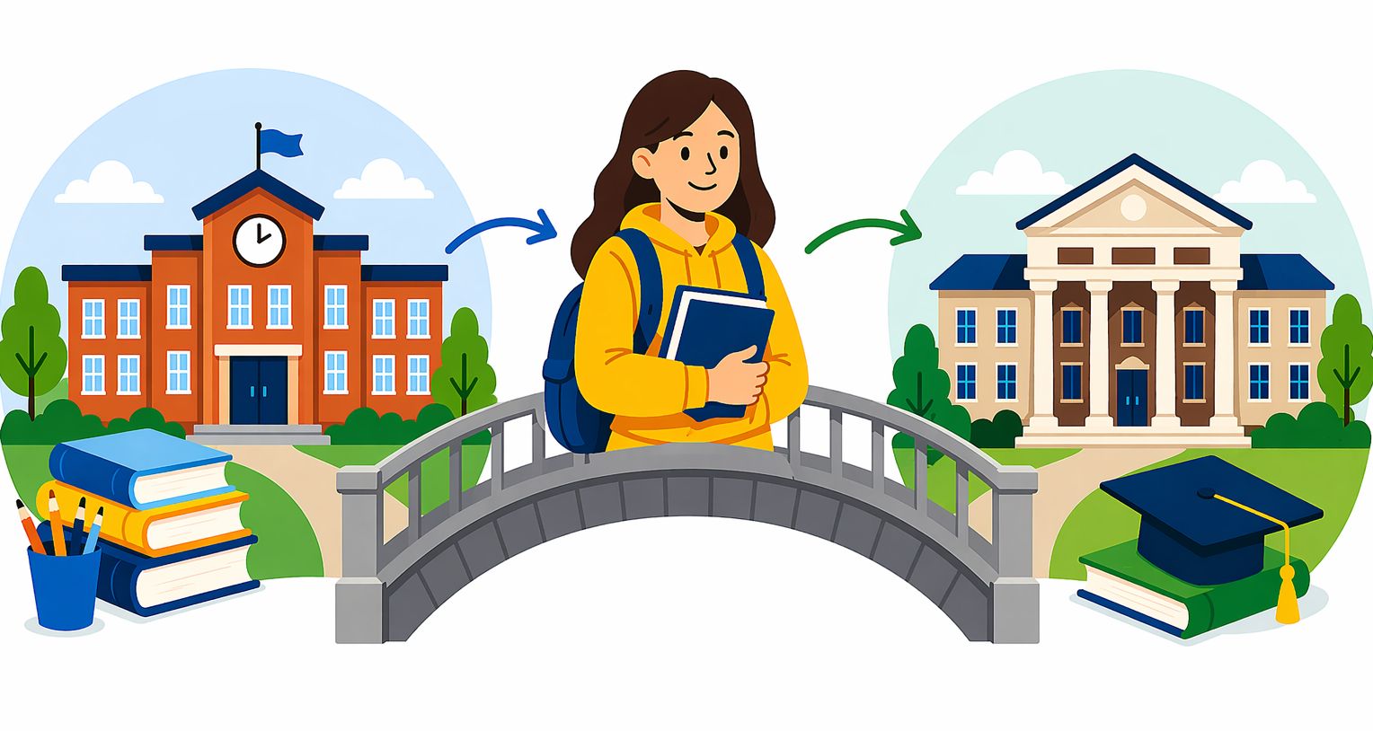 Education journey from school to college