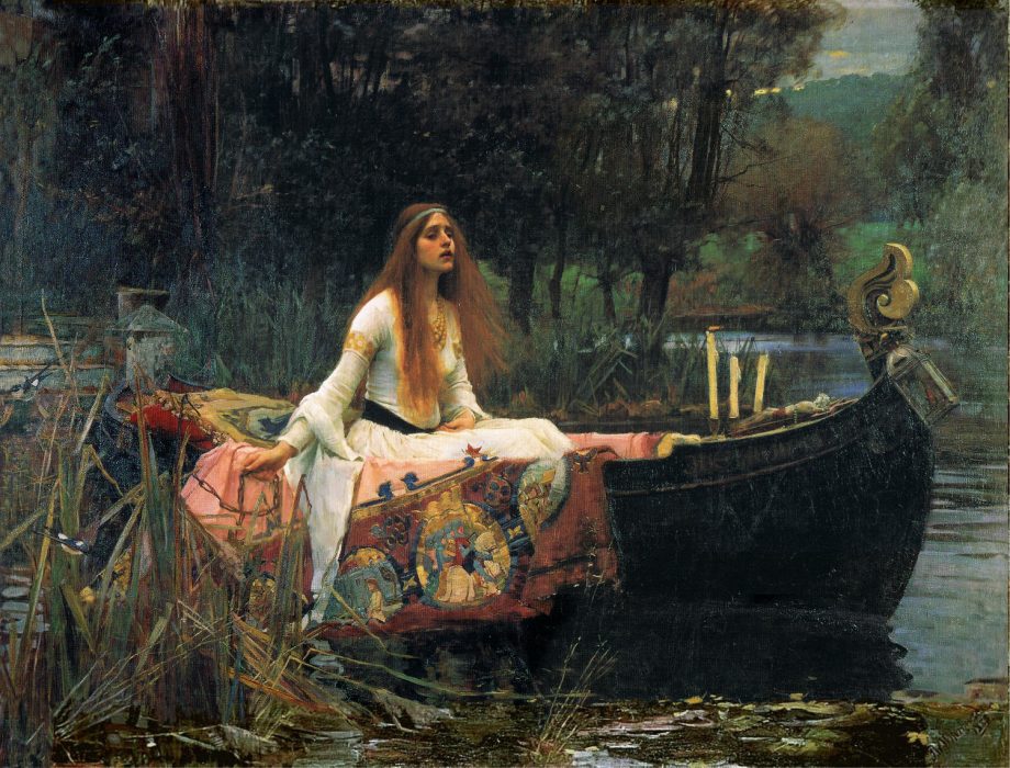 John_William_Waterhouse,_1888_-_The_Lady_of_Shalott,_1888_version